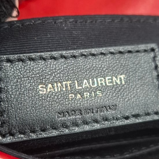 Saint Laurent Kleine Jamie Flap Schoudertas in Rode Leer - Image 5