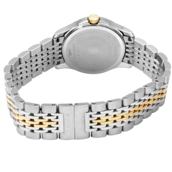 Gucci G-Timeless YA126511 Tweekleurig Dameshorloge - Elegant & Veelzijdig - Image 2