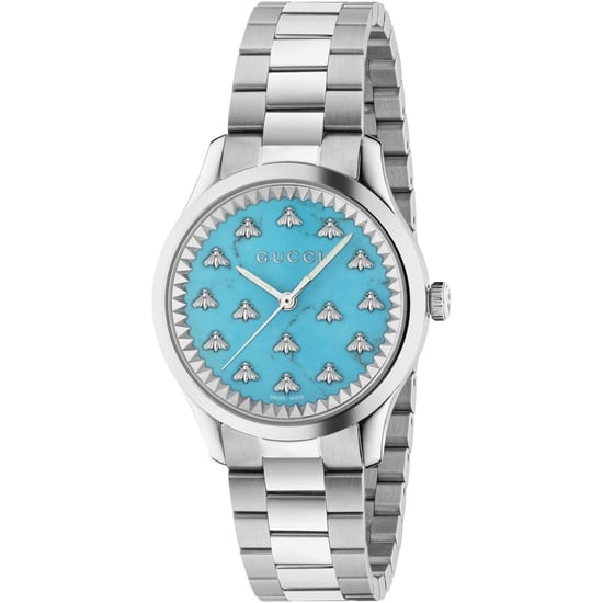 Gucci YA1265044 G-Timeless Unisex horloge met turquoise wijzerplaat - Image 3