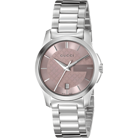 Gucci G-Timeless Roze Wijzerplaat Dames Horloge - Model YA126524 - Image 1