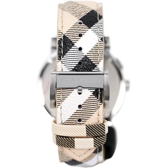 Burberry BU9360 herenhorloge met chronograaf - stijlvolle beige armband - Image 2