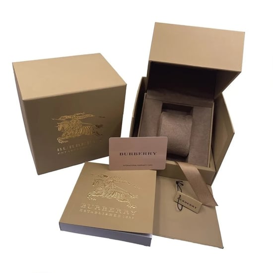 Burberry BU9360 herenhorloge met chronograaf - stijlvolle beige armband - Image 5