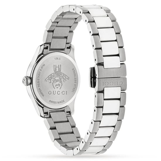 Gucci G-Timeless dameshorloge met roze wijzerplaat - 27mm Luxe uurwerk - Image 2