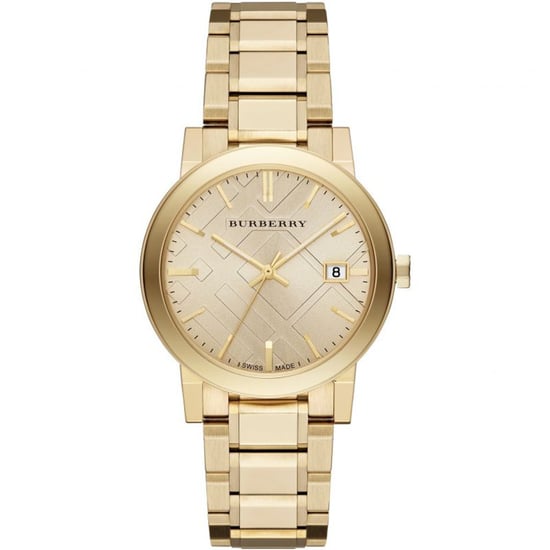 Burberry BU9033 The City Geelgoud Unisex horloge - Zwitsers luxe horloge - Image 1