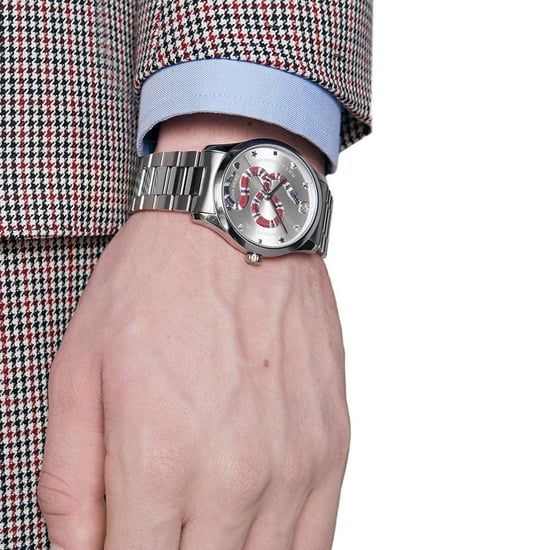 Gucci G-Timeless YA1264076 Herenhorloge - Elegant roestvrij stalen ontwerp - Image 4