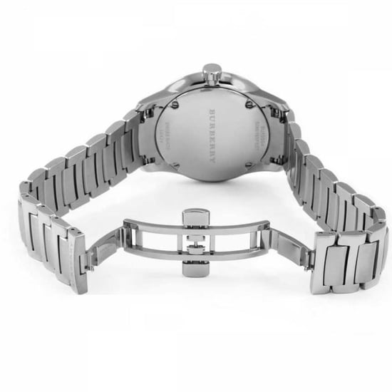Burberry BU10004 herenhorloge van zilver roestvrij staal - Image 2