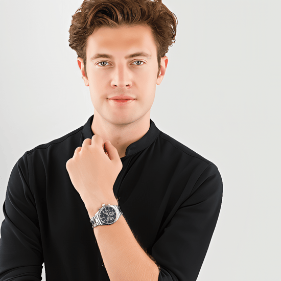 Maserati R8853100011 herenhorloge met chronograaf en blauwe wijzerplaat - Image 4