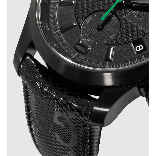 Gucci YA126244 G-Timeless herenhorloge met chronograaf en leren band - Image 3