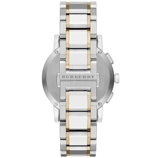 Burberry Unisex Tweekleurig Chronograaf Horloge BU9751 - Image 3