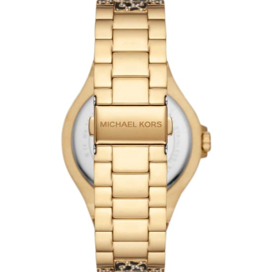 Michael Kors MK7284 Animal Pavé dameshorloge - Stijlvol ontwerp in zwart en goud - Image 2