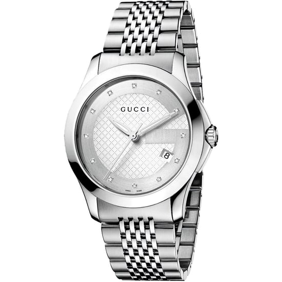 Gucci G-Timeless YA126404 Herenhorloge met Zilveren Wijzerplaat - Image 1