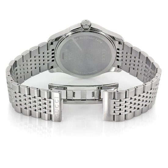 Gucci G-Timeless YA126404 Herenhorloge met Zilveren Wijzerplaat - Image 2