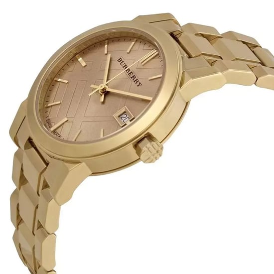 Burberry BU9134 Dameshorloge City - 34mm Champagne Goud Elegantie - Image 3