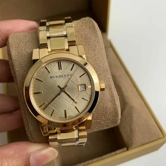 Burberry BU9134 Dameshorloge City - 34mm Champagne Goud Elegantie - Image 4