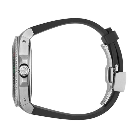 Gucci YA136217 Duikhorloge met zwarte slangen wijzerplaat - 200 m waterdicht - Image 3