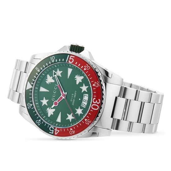 Gucci Dive herenhorloge 45mm - YA136222 - Stijlvol en duurzaam uurwerk - Image 5