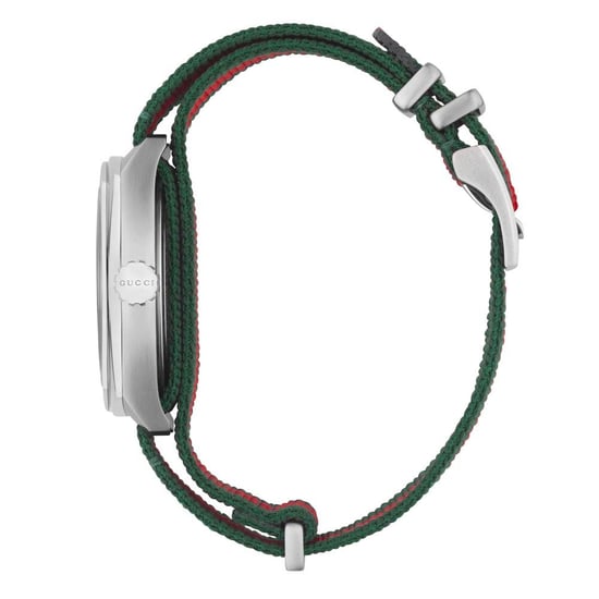 Gucci YA142305 GG2570 Herenhorloge van zwart canvas - 41mm Elegant uurwerk - Image 3