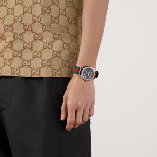 Gucci YA142305 GG2570 Herenhorloge van zwart canvas - 41mm Elegant uurwerk - Image 4