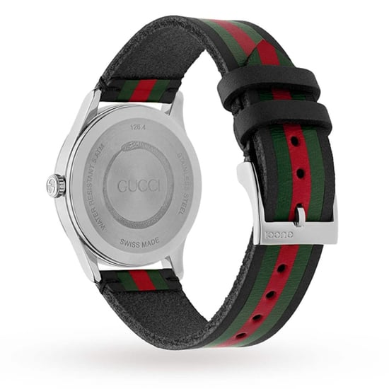Gucci G-Timeless YA1264079 Herenhorloge - Elegante zwarte wijzerplaat - Image 2