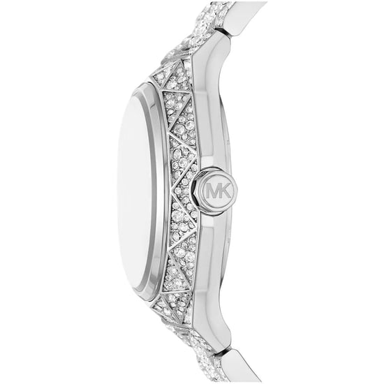 Michael Kors MK4691 Raquel Pavé dameshorloge - Elegant zilver horloge - Image 3