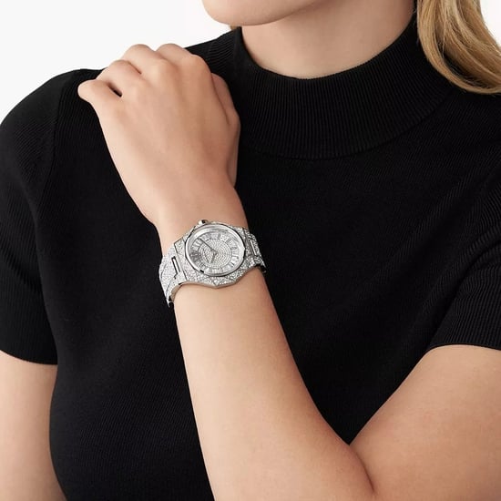 Michael Kors MK4691 Raquel Pavé dameshorloge - Elegant zilver horloge - Image 4