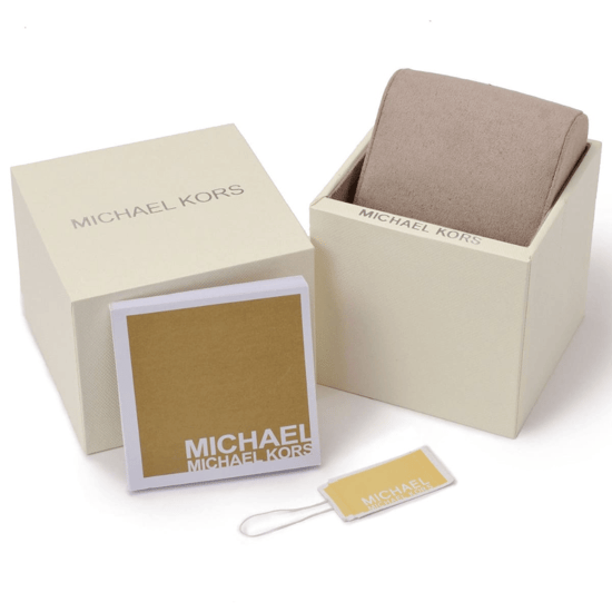 Sophisticated Michael Kors MK4802 dameshorloge met blauwe wijzerplaat - Image 5
