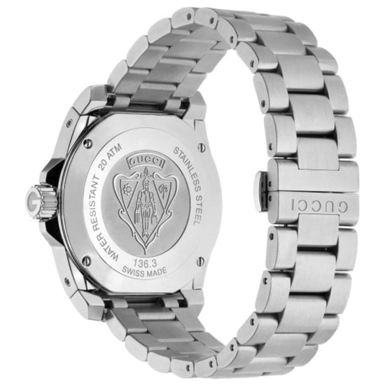Gucci YA136302 Heren Duikhorloge - 40mm Roestvrij Staal & 200m Waterdicht - Image 2