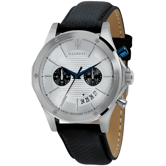 Maserati Circuito Zilveren Wijzerplaat Herenhorloge - R8871627005 - Image 1