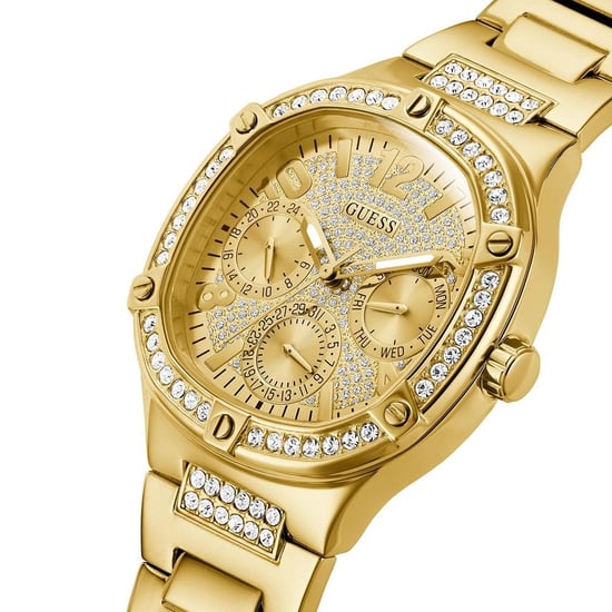 Guess GW0558L2 Multi-Function Chronograaf Horloge voor dames in goudkleur - Image 4