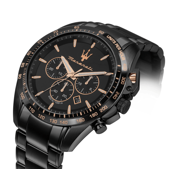 Maserati R8873612048 Traguardo herenhorloge met zwarte wijzerplaat - Image 2