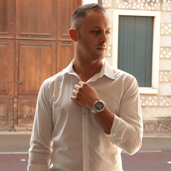 Maserati R8873621017 Successo herenhorloge met chronograaf en groene wijzerplaat - Image 5