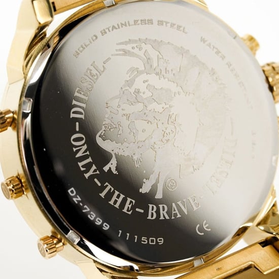 Diesel DZ7399 Mr Daddy 2.0 Geelgouden herenhorloge met chronograaf - Image 3