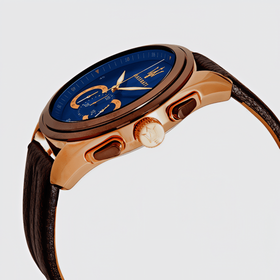 Maserati Traguardo R8871612024 herenhorloge met blauwe wijzerplaat - Image 3