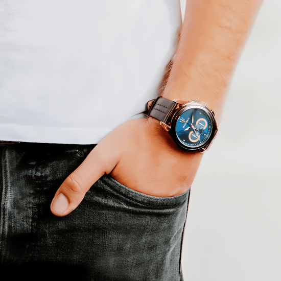 Maserati Traguardo R8871612024 herenhorloge met blauwe wijzerplaat - Image 5