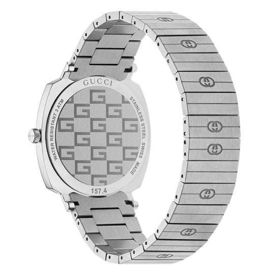 Gucci YA157410 Grip Unisex Quartz horloge - Elegant roestvrij staal ontwerp - Image 2