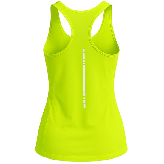 Asics Motion Dry Womens Gele Tank Top - Image 2