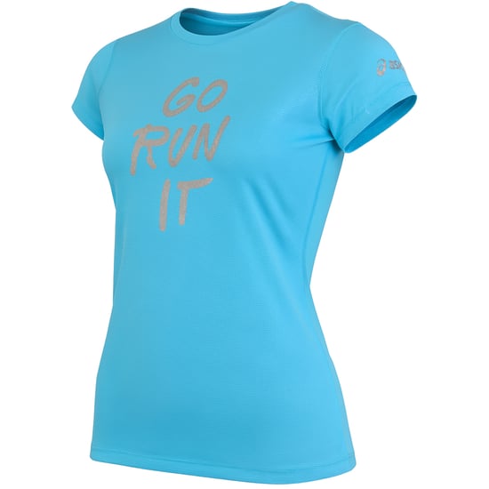Asics Go Run It Dames Lichtblauw T-shirt - Image 2