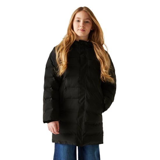 Dare 2B Gewatteerd kinderjack Wander (Zwart) - Image 4
