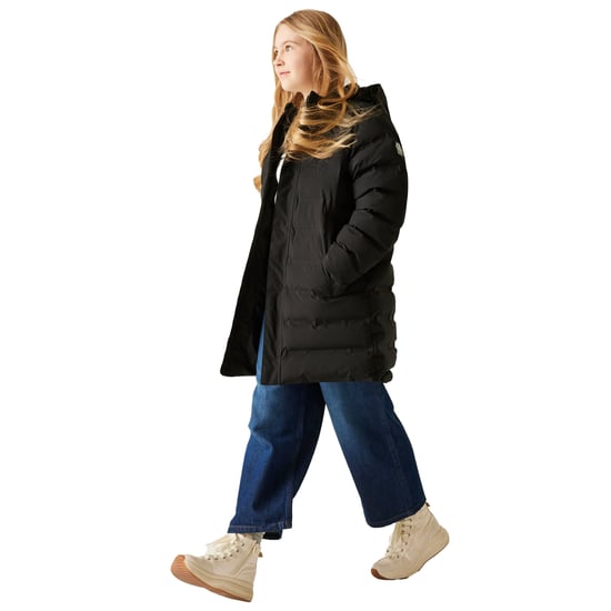 Dare 2B Gewatteerd kinderjack Wander (Zwart) - Image 5