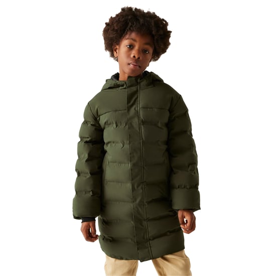Dare 2B Gewatteerd kinderjack Wander (Donkere Khaki) - Image 4