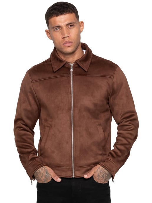 Enzo Milano | Heren Suède Jacket - Image 1