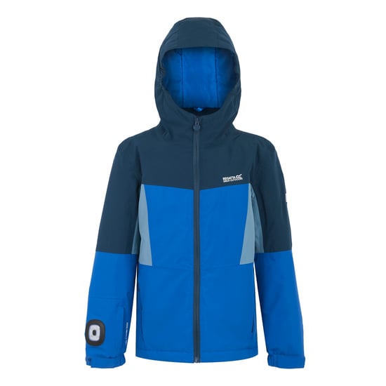 Regatta Kinderen/Kinderen Beamz geïsoleerde waterdichte jas (Marineblauw) - Image 1