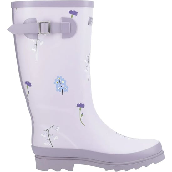 Cotswold Dames Wildbloem Wellingtonlaarsjes (Lila) - Image 1