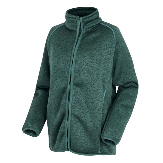 Regatta Dames/Dames Mellrey Full Zip Fleece (Sparrengroen) - Image 3