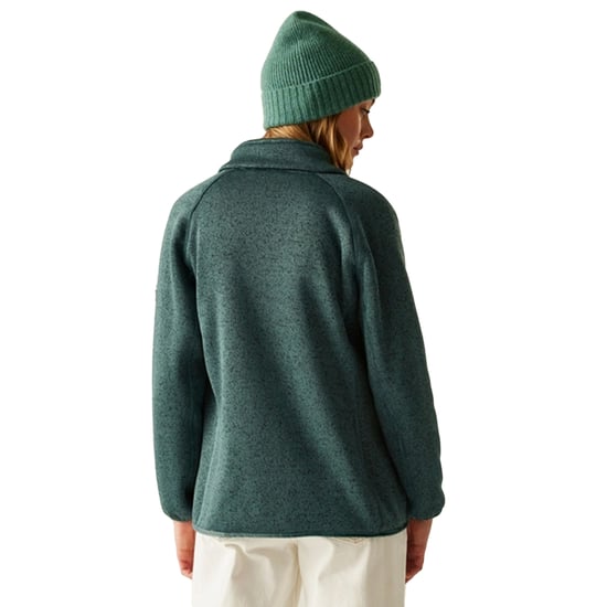 Regatta Dames/Dames Mellrey Full Zip Fleece (Sparrengroen) - Image 5