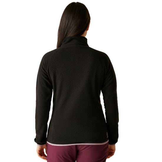 Dare 2B Dames/Dames Switch Up Fleece Top (Zwart) - Image 3