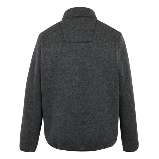 Regatta Heren Barlee Marl Full Zip Fleecejack (Zwart) - Image 2