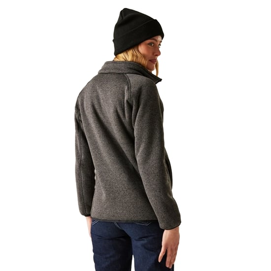 Regatta Dames/Dames Mellrey Full Zip Fleece (Zwart) - Image 5