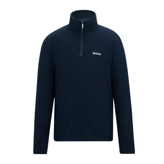 Regatta Heren Thompson Marl Half Zip Fleece Jacket (Marineblauw) - Image 1