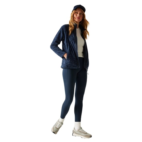 Regatta Dames/Dames Mayse Full Zip Fleecejack (Marine) - Image 4